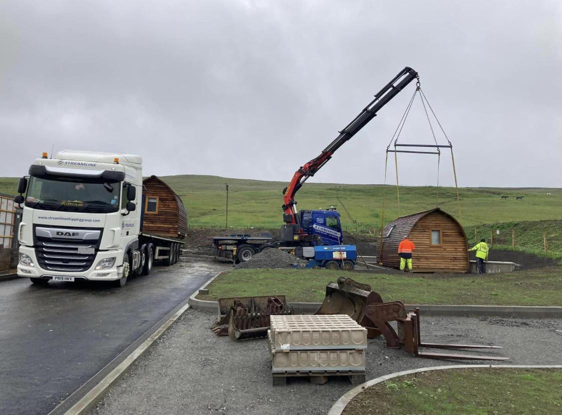 Scalloway Caravan Park Екстер'єр фото